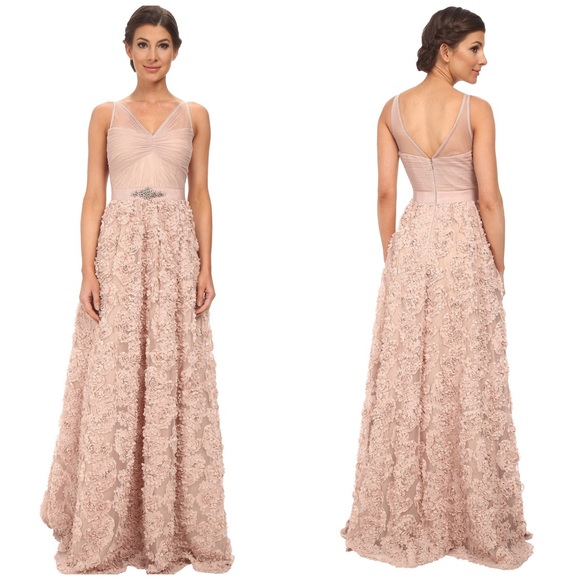 Adrianna Papell Dresses & Skirts - NWT. Adrianna Papell Tulle Chiffon Petal Ballgown.